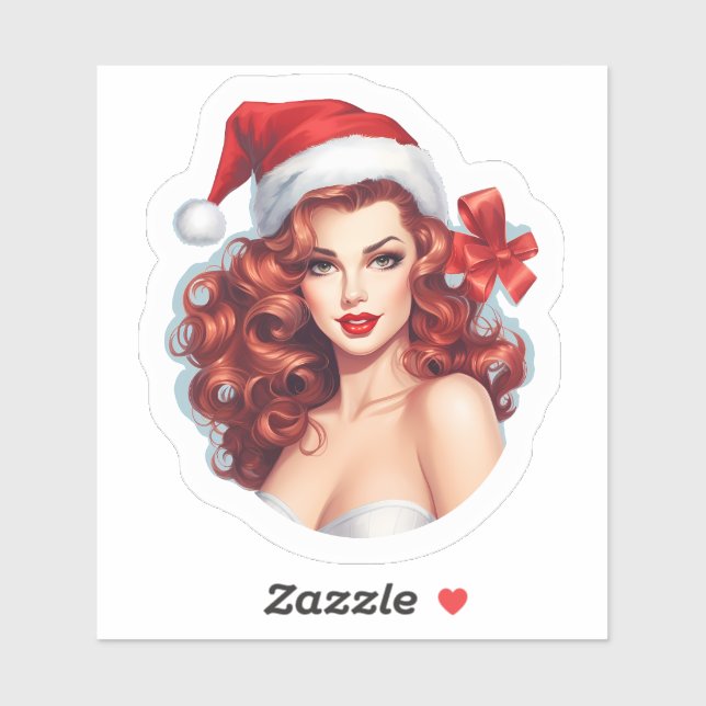 Joyful Holiday Beauty and Cheer Sticker (Sheet)