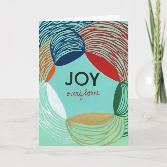 Joyful Holiday Card (Front)
