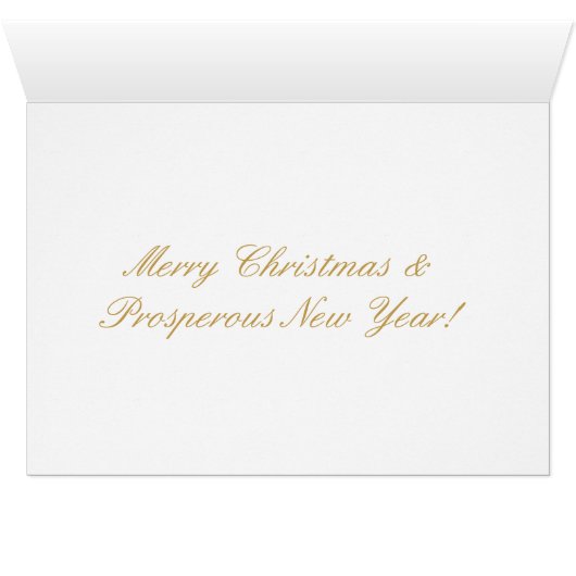 Joyful Holiday Folded Card (Inside Horizontal (Bottom))