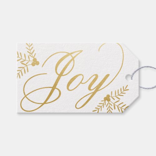 Joyful Holiday Gift Tags