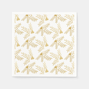 Joyful Holiday Paper Napkins