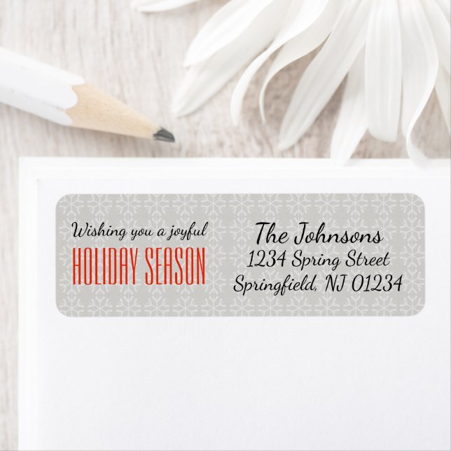 Joyful Holiday Season - Holidayzfordayz Label (Insitu)
