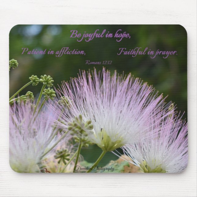 Joyful in Hope Mouse Pad (Front)