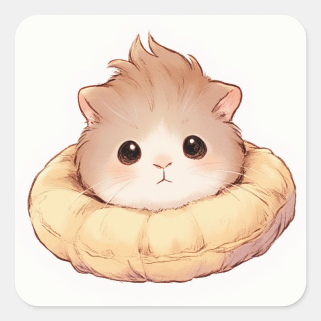 Joyful Inspired Design Square Sticker (Front)