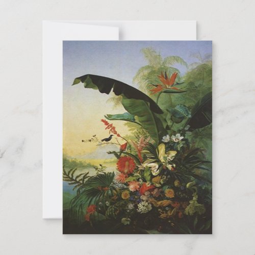 JOYFUL INVITE w/ BIRDS OF PARADISE ~EZ2 CUSTOMIZE
