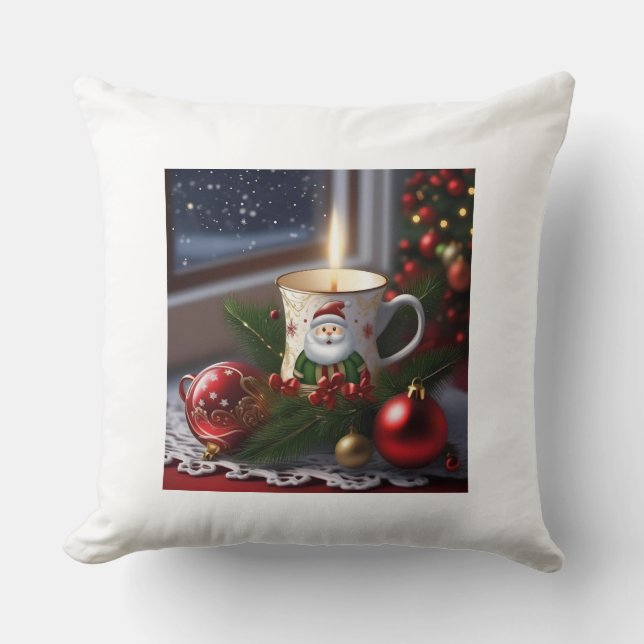  "Joyful Jingles: A Christmas Pillow Cover Delight (Front)