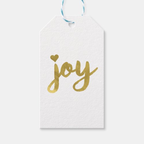 Joyful Joyful Ive Got Joy Full of Joy Gold Art Gift Tags