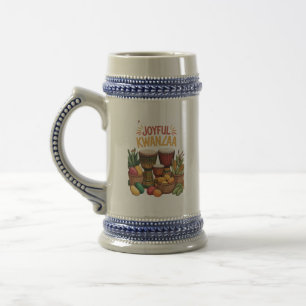 Joyful Kwanzaa Celebration Beer Stein