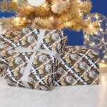 Joyful Leopard Print Hat Christmas Snowman Wrapping Paper<br><div class="desc">A cute and joyful snowman with leopard print hat and matching scarf. A cute look for school and for the holiday. This design has the words "Joyful" repeated in the background and an image of an adorable snowman with a leopard print hat and scarf.</div>