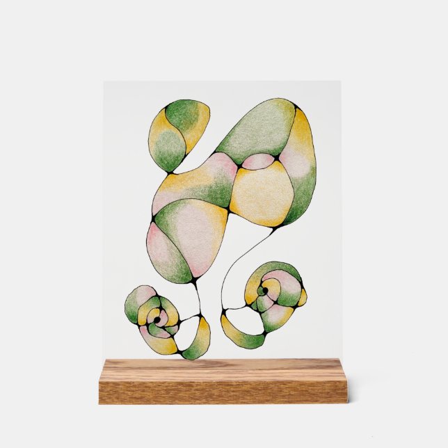 Joyful Looking Glass - Acrylic display (Front)