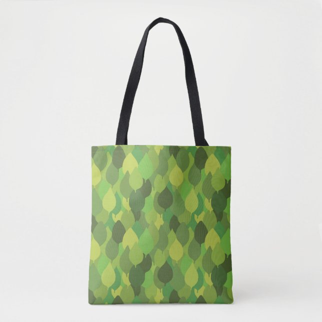 Joyful Lush Leaves - seamless surface pattern. Tote Bag (Front)