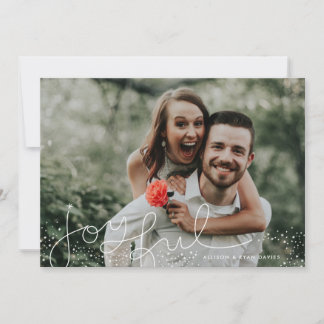 Joyful Magic Holiday Photo Card