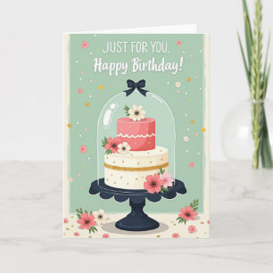 Joyful Mint Birthday Card