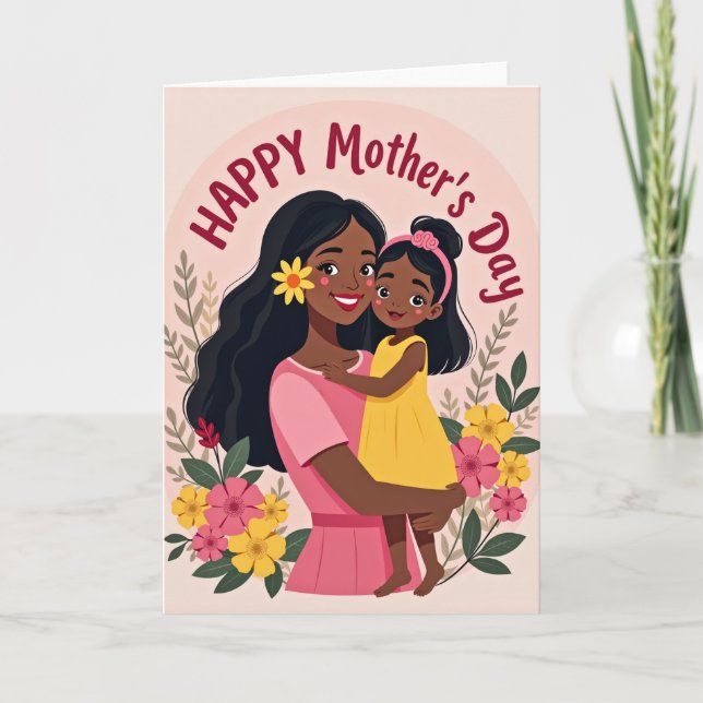Joyful Mother Child Card (Front)