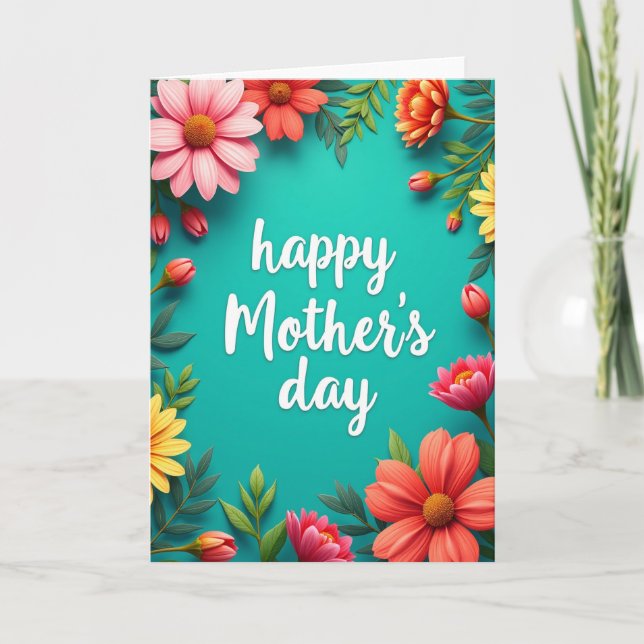 Joyful Mothers Day Card (Front)