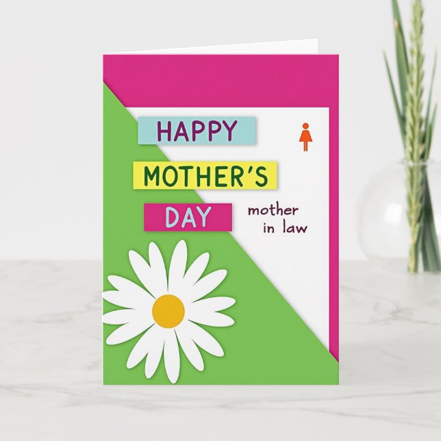 Joyful Mothers Day Colors Card (Front)