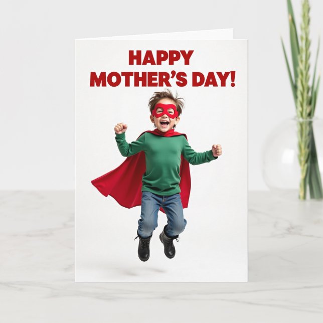 Joyful Mothers Day Hero Card (Front)