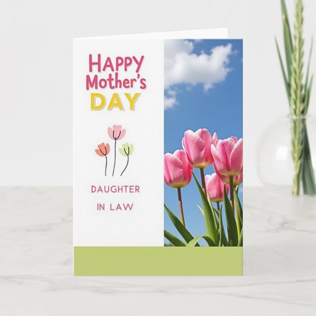 Joyful Mothers Day Photo Card (Front)