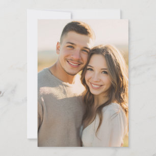 Joyful Neutral Realistic Photo Invitation