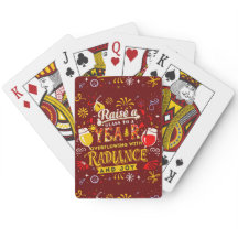 Joyful New Year Celebration Raising a Glass