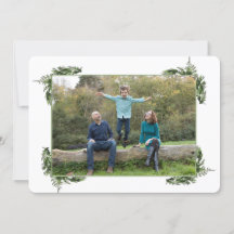 Joyful New Year Green Foliage