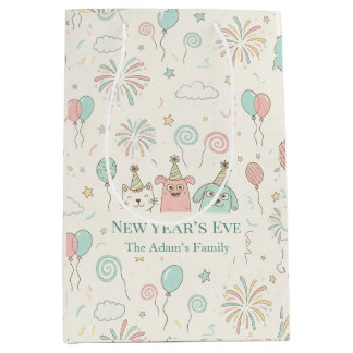 Joyful New Year’s Eve Party 2026 Medium Gift Bag