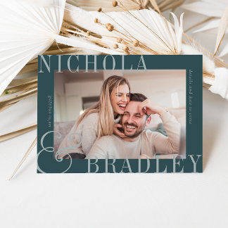 Joyful News | Photo Engagement Announcement