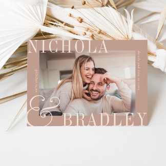 Joyful News | Photo Engagement Announcement