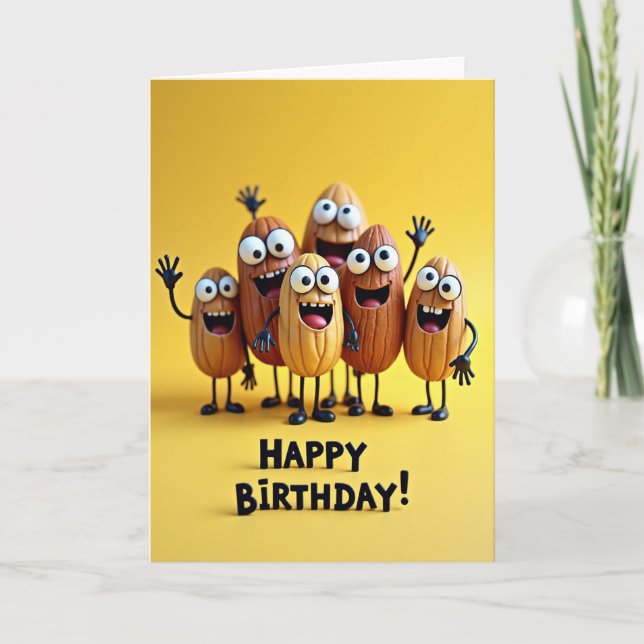 Joyful Nut Friends Card (Front)