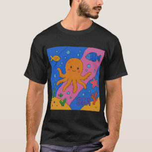 Joyful Octopus Depths T-Shirt