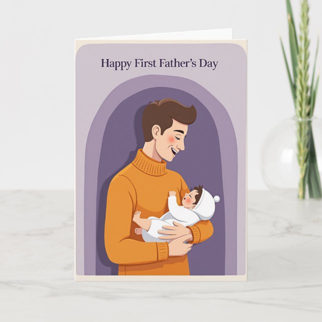 Joyful Parents Day Baby Card (Front)