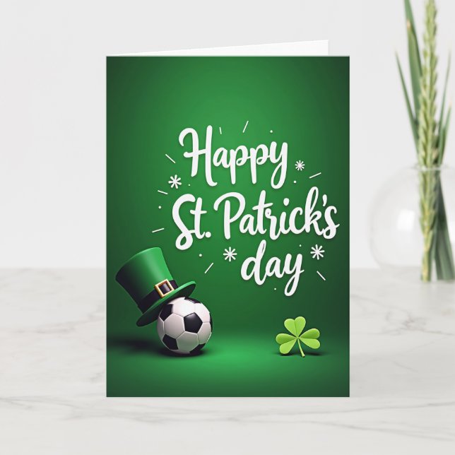Joyful Patrick Day Scene Card (Front)