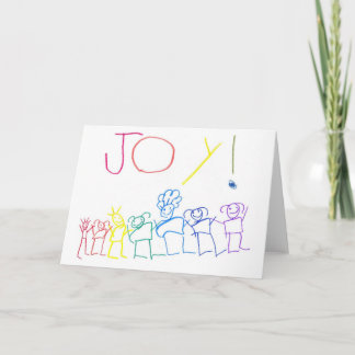 Joyful People Greeting Card