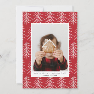 Joyful photo script text modern holiday
