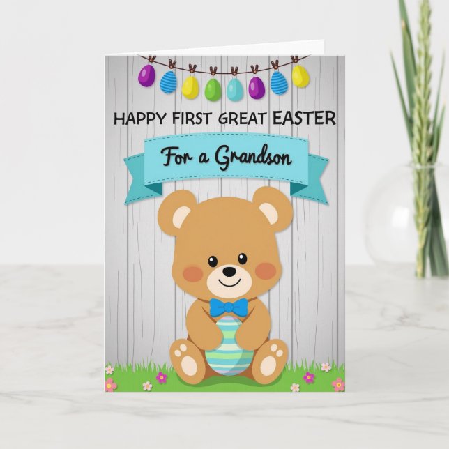 Joyful Plush Toy Greeting Card (Front)