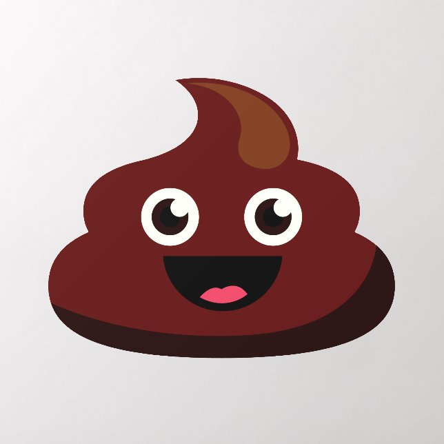Joyful Poop Wall Decal (Insitu 2)