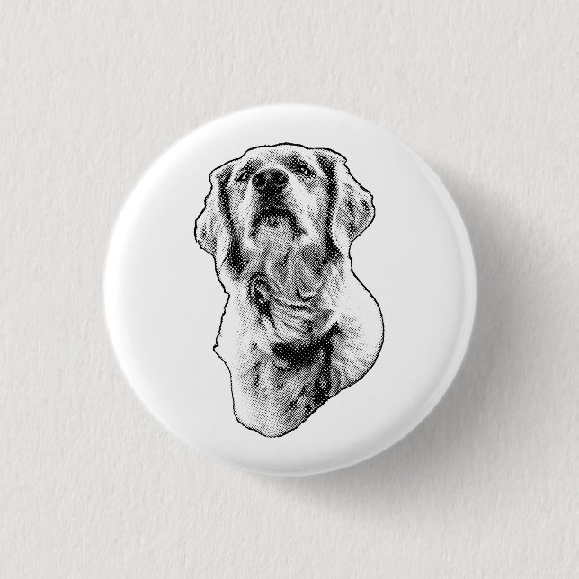 Joyful Print, Dot Parade Button (Front)