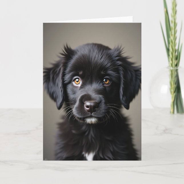 Joyful Pup Art Card (Front)