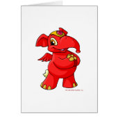 Joyful red Elephante (Front)