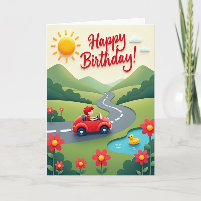 Joyful Road Trip Card (Front)