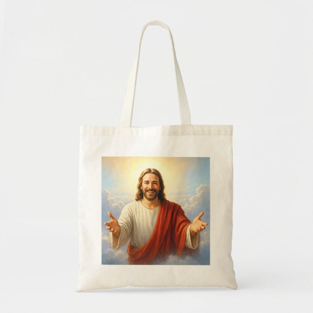 Joyful Savior Tote Bag (Front)