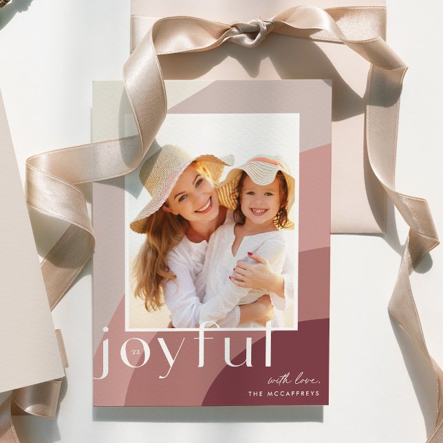 Joyful Shades | Vertical Photo Holiday Card (Creator Uploaded)