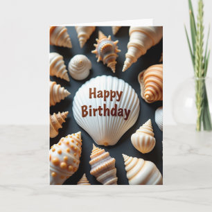 Joyful Shell Birthday Card