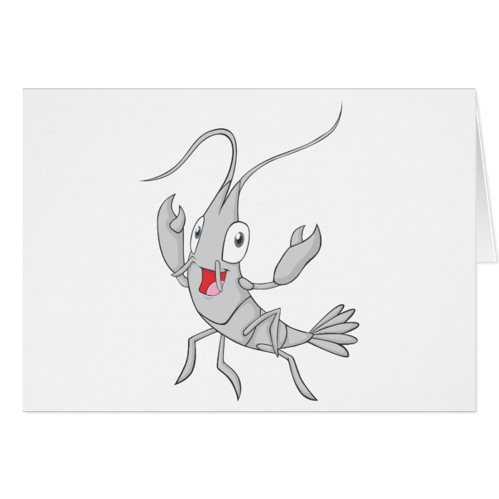 Joyful Shrimp Card