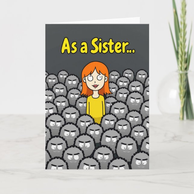 Joyful Sisterhood Mothers Day Card (Front)