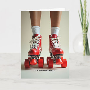 Joyful Skates Birthday Card
