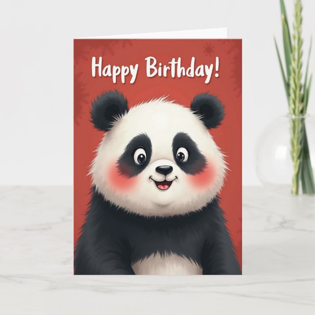 Joyful Smiling Creature Card (Front)