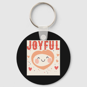 Joyful Spirit With A Kind Heart Keychain