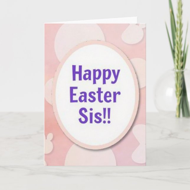 Joyful Spring Family Greeting Card (Front)