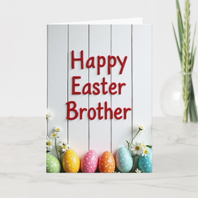 Joyful Springtime Celebration Card (Front)